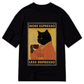 Kyoto lion espresso distress tee free shipping