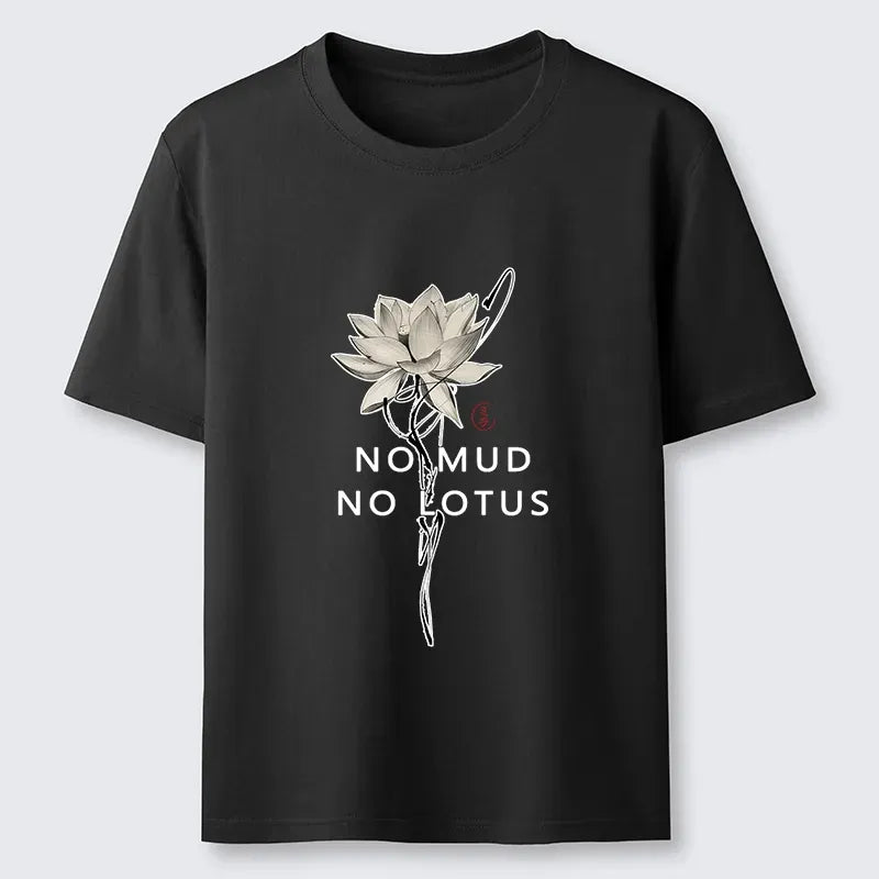 Kyoto-Lion Japanese Zen Lotus Classic T-Shirt