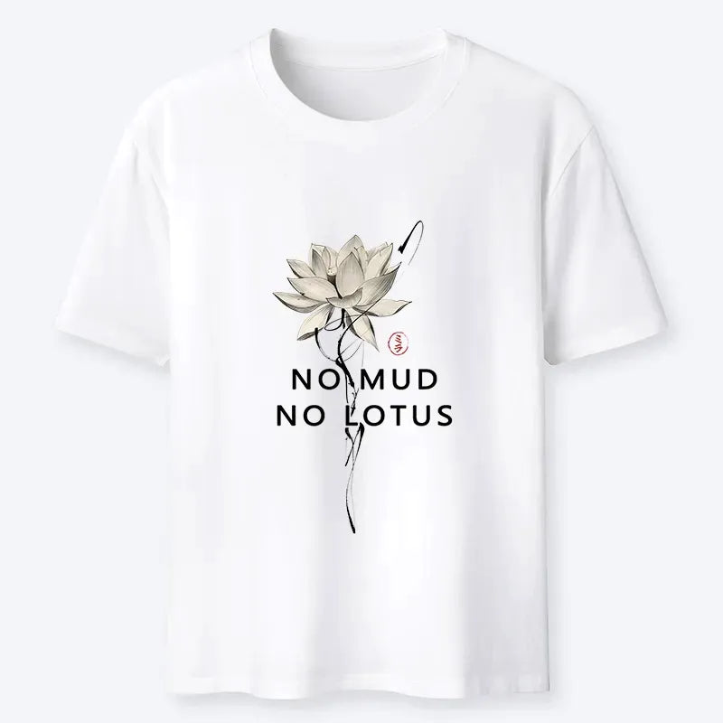Japanese Zen Lotus Classic T-Shirt