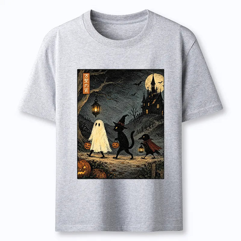 Kyoto-Lion Vintage Halloween Crew Classic T-Shirt