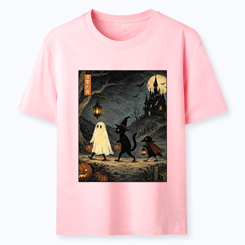 Kyoto-Lion Vintage Halloween Crew Classic T-Shirt