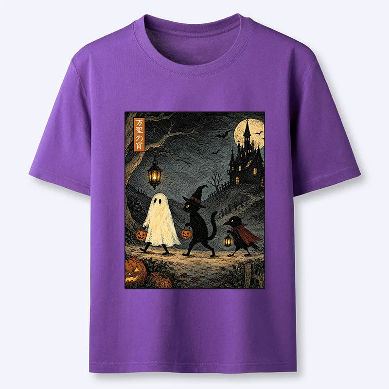 Kyoto-Lion Vintage Halloween Crew Classic T-Shirt