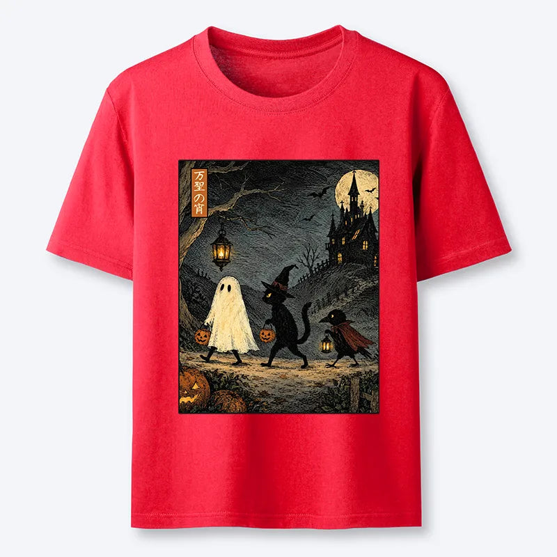 Kyoto-Lion Vintage Halloween Crew Classic T-Shirt