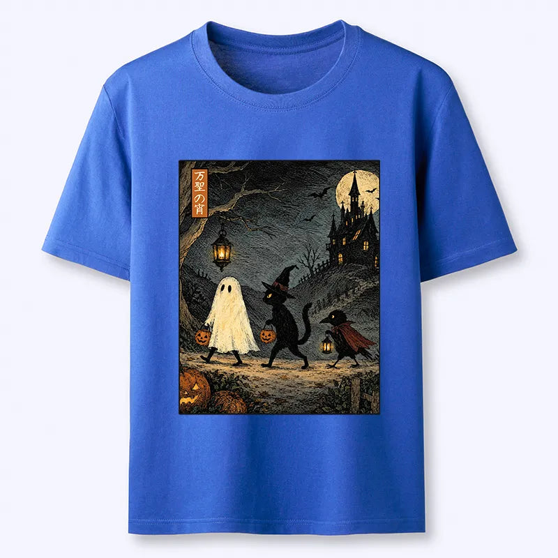 Kyoto-Lion Vintage Halloween Crew Classic T-Shirt