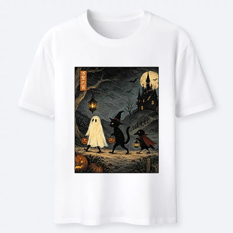 Kyoto-Lion Vintage Halloween Crew Classic T-Shirt