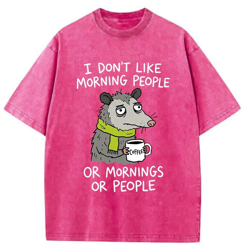 Sarcastic opossum unisex cotton tee gift idea