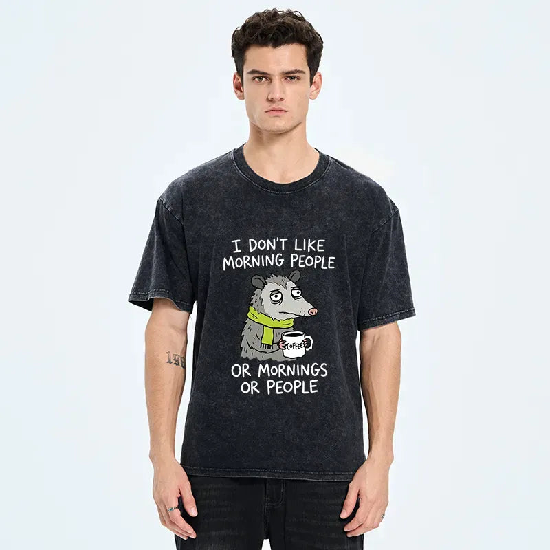 Sarcastic opossum unisex cotton tee gift idea