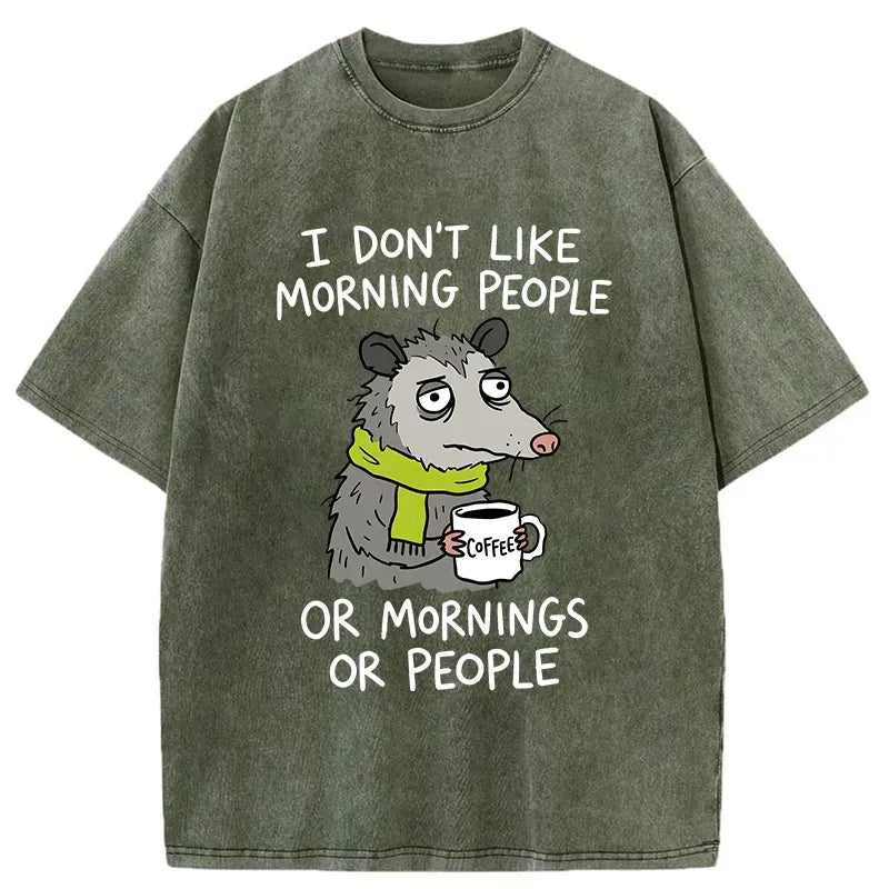 Sarcastic opossum unisex cotton tee gift idea