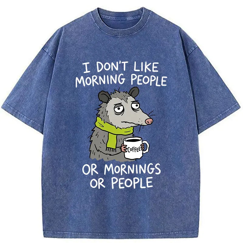 Sarcastic opossum unisex cotton tee gift idea