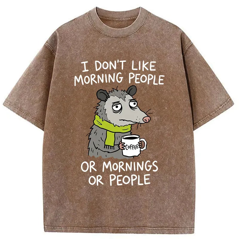 Sarcastic opossum unisex cotton tee gift idea