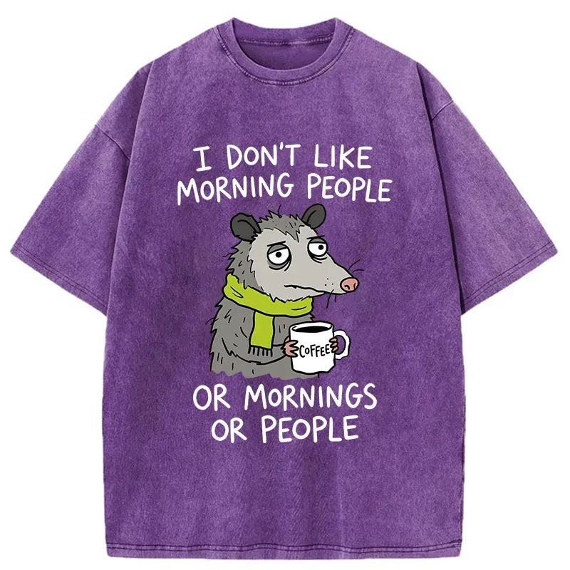 Japanese vintage opossum t-shirt for daily wear