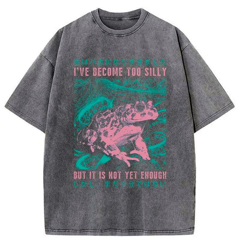 Stupid Frog Ukiyo-e T-Shirt Gift for Him