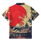 Traditional Japanese Aloha Shirt for Vacation