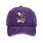retro ukiyo-e koi cap for streetwear