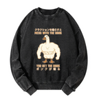Kyoto-Lion Strong Goose Japanese Washed Sweatshirt