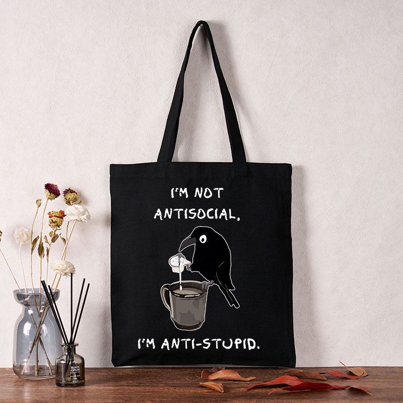 Calm coffee alone tote bag trending