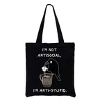 Japanese canvas tote bag for everyday use