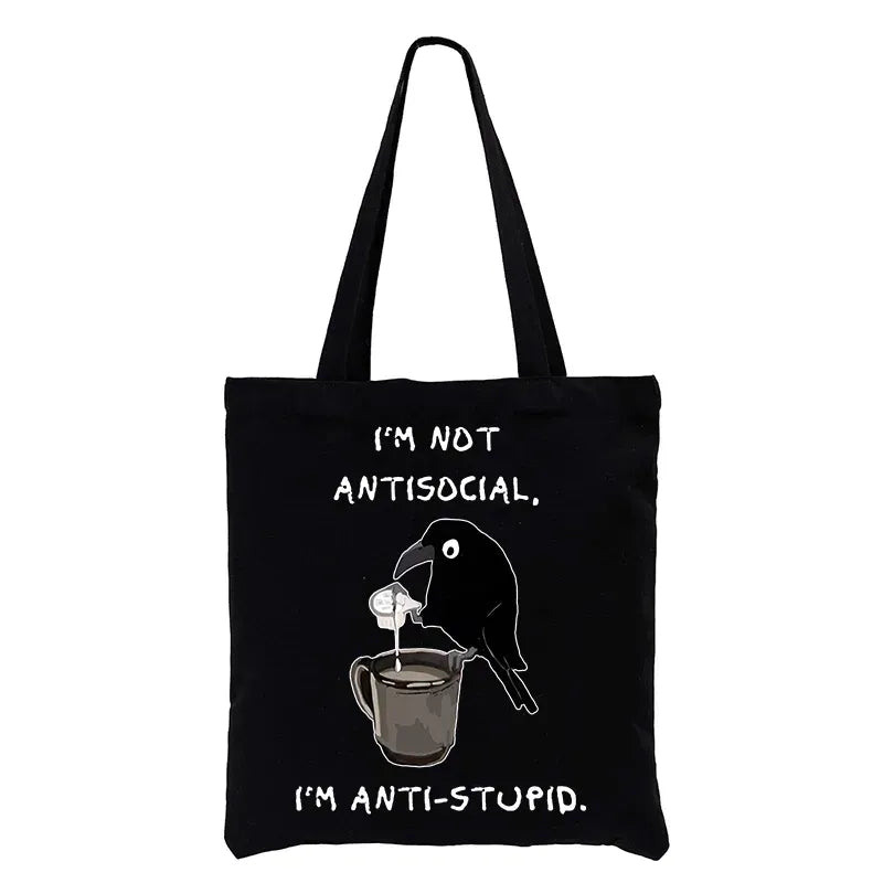 Japanese canvas tote bag for everyday use