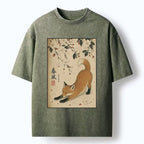 Relaxed Fit Sakura T-Shirt Free Shipping