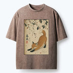 Relaxed Fit Sakura T-Shirt Free Shipping