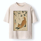 Relaxed Fit Sakura T-Shirt Free Shipping