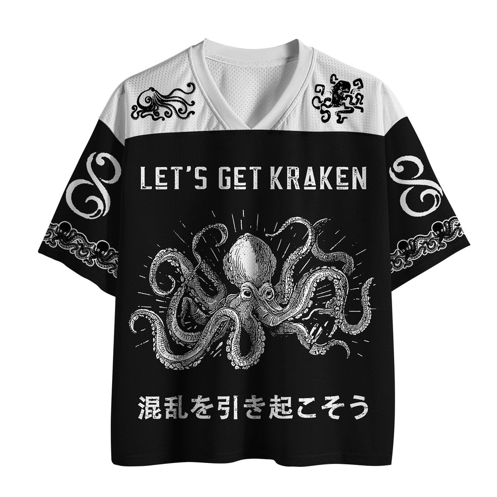 funny octopus mesh jersey for sports