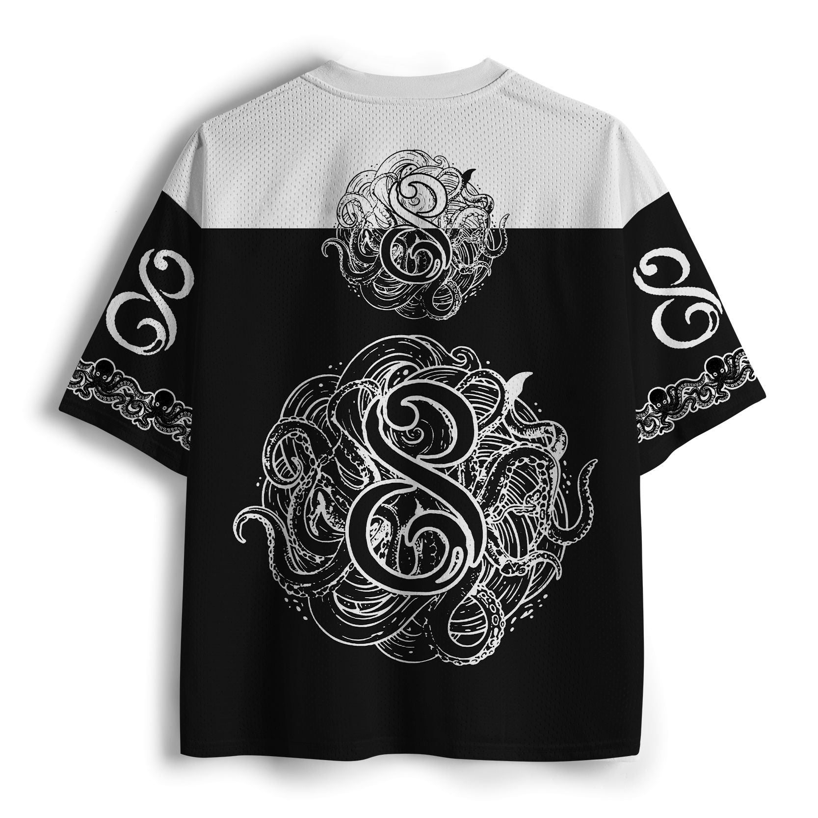 kraken octopus mesh jersey trending item