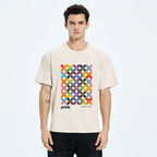 vintage Kyoto lion washed tee for streetwear