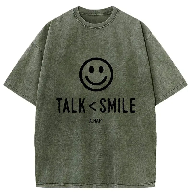 Japanese vintage washed t-shirt for daily wear