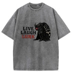 Trendy Kyoto-Lion Japanese Tee for Streetwear