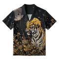 Japanese Tiger Aloha Shirt for Vacation