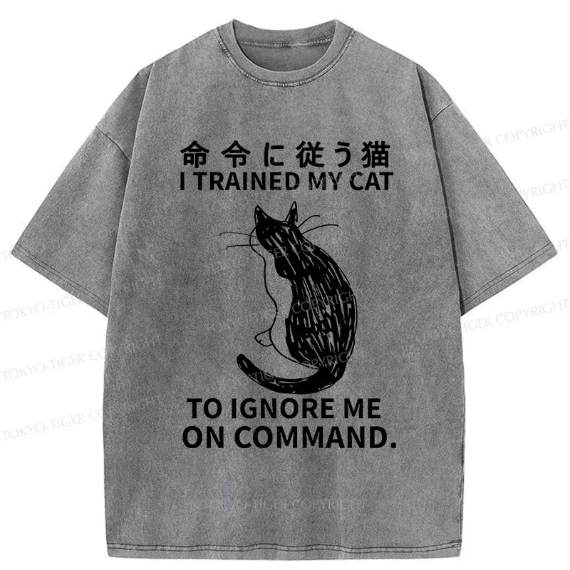 Unisex Cotton Cat T-Shirt Comfortable