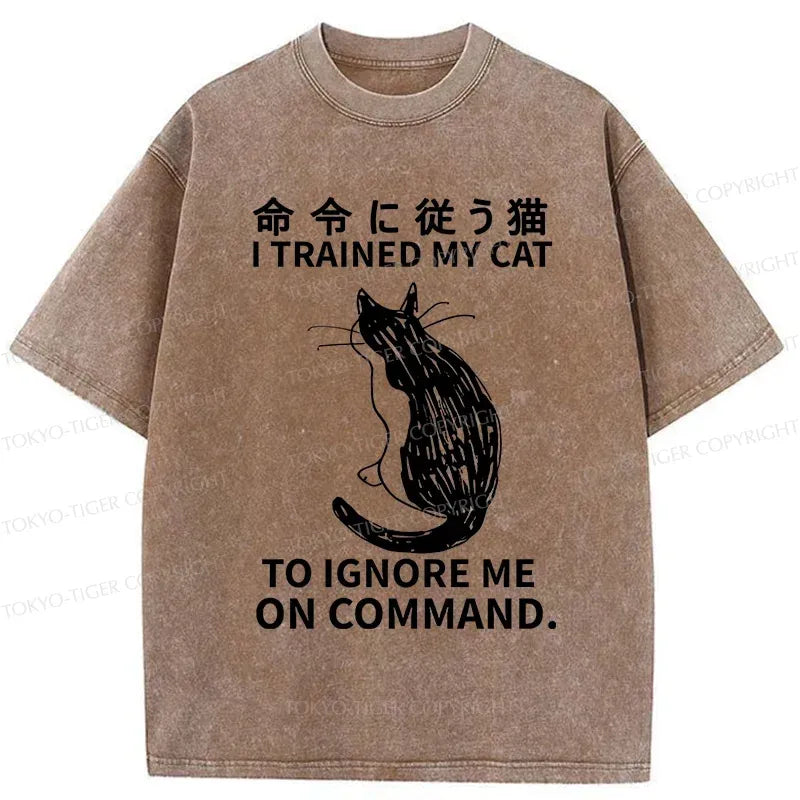 Unisex Cotton Cat T-Shirt Comfortable