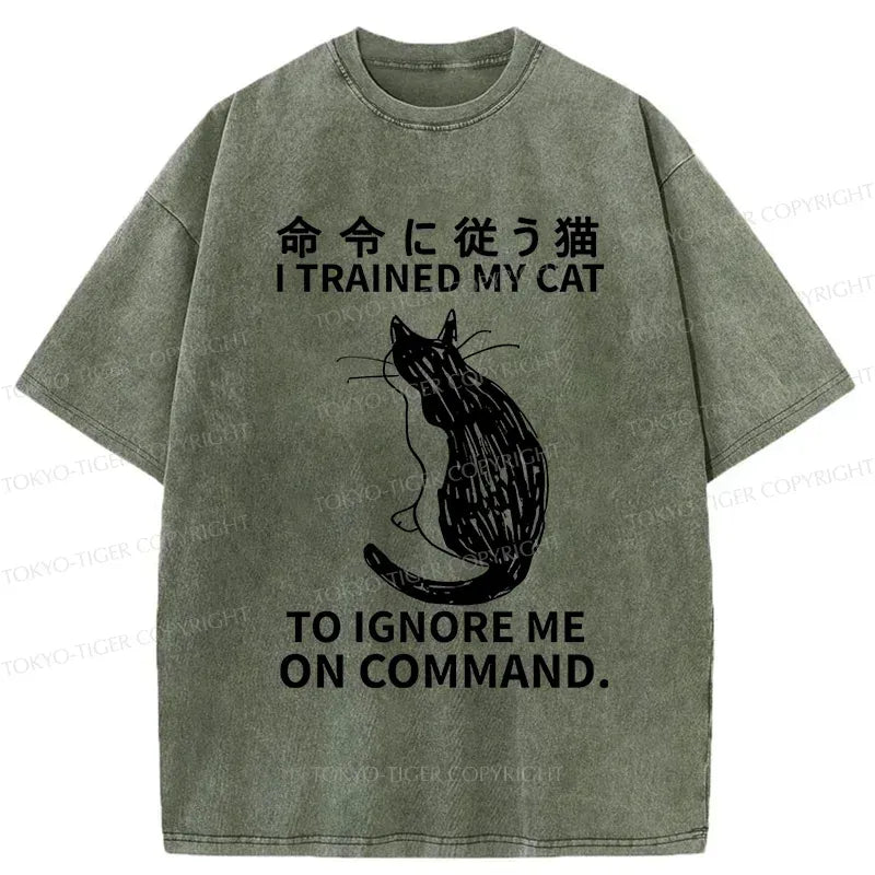 Unisex Cotton Cat T-Shirt Comfortable