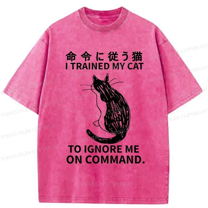 Unisex Cotton Cat T-Shirt Comfortable