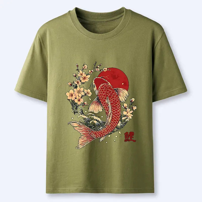 Kyoto-Lion Luck of the Koi Classic T-Shirt