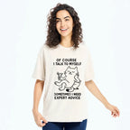 Funny Talking Cat T-Shirt on Sale