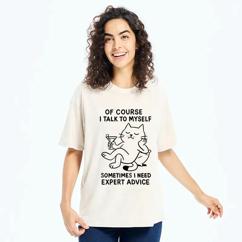 Funny Talking Cat T-Shirt on Sale