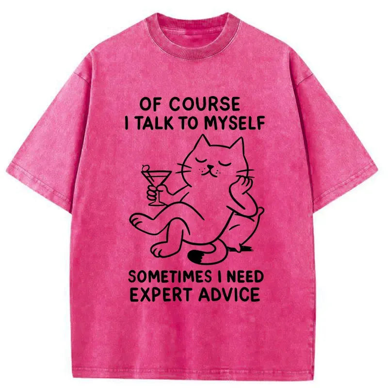 Washed Cat Tee Gift Idea