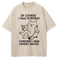 Washed Cat Tee Gift Idea