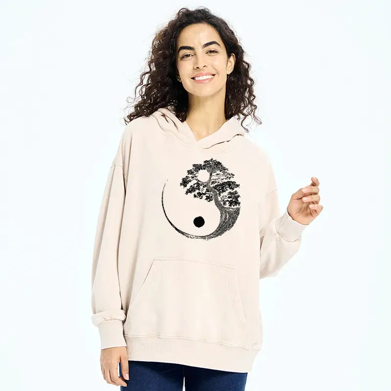 Japanese Yin Yang Hoodie for Daily Wear