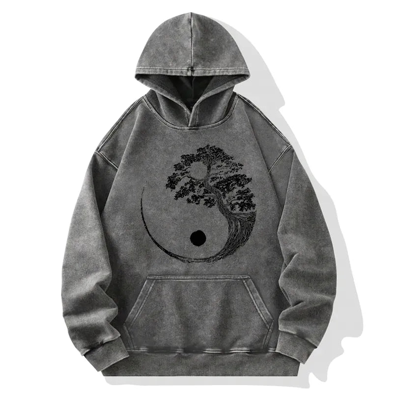Japanese Yin Yang Hoodie for Daily Wear