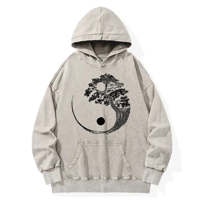 Japanese Yin Yang Hoodie for Daily Wear