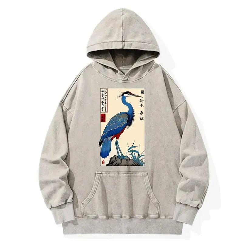 vintage washed hoodie for streetwear