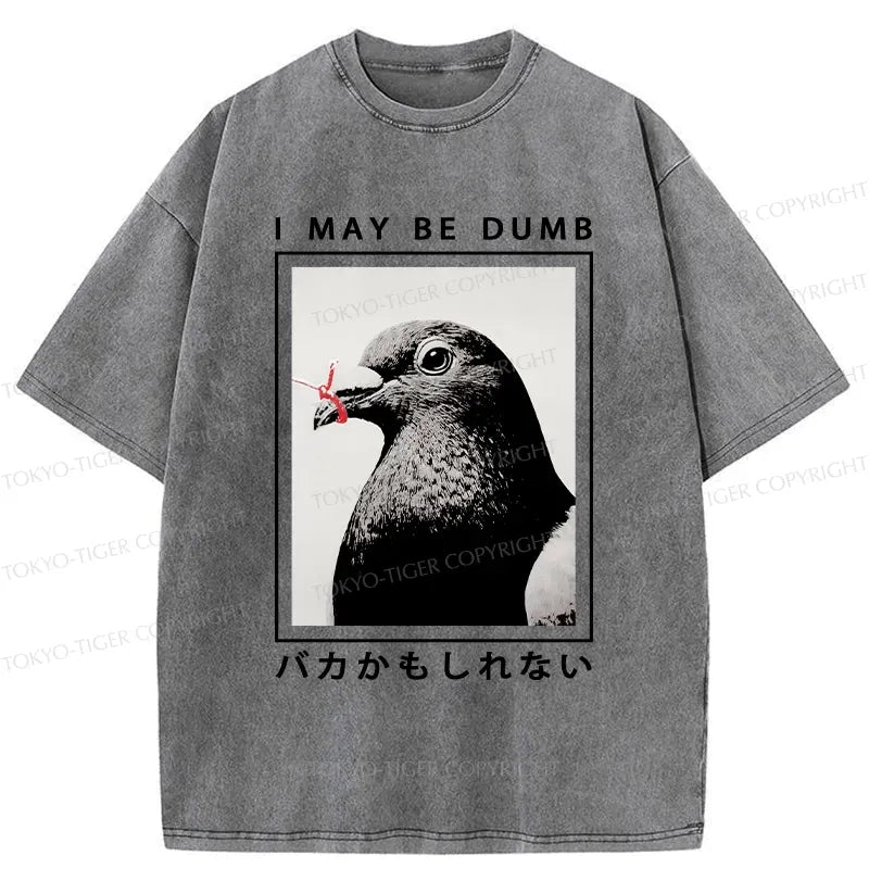 funny japanese washed t-shirt for gift