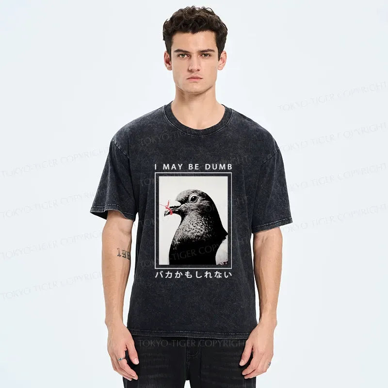 funny japanese washed t-shirt for gift