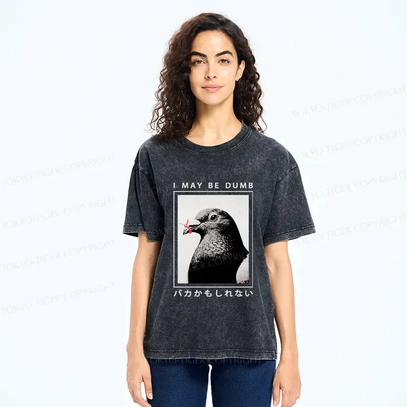 funny japanese washed t-shirt for gift