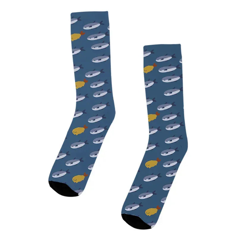 Japanese fish socks for festival
