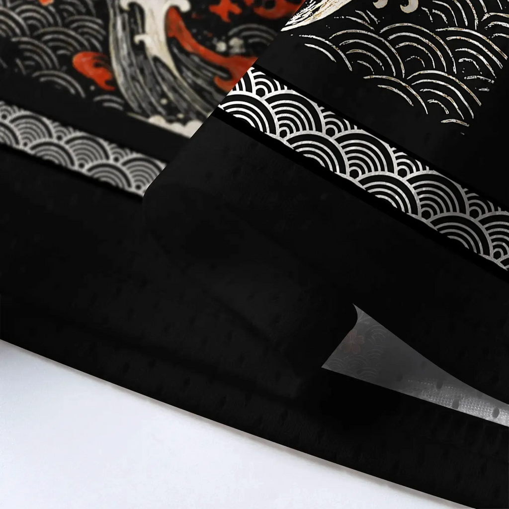 Trendy Kyoto Lion Mesh Jersey for Streetwear