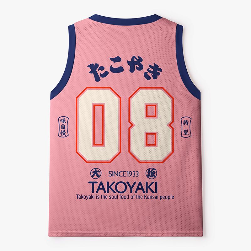 Kyoto-Lion Delicious Takoyaki Mesh Tank Top